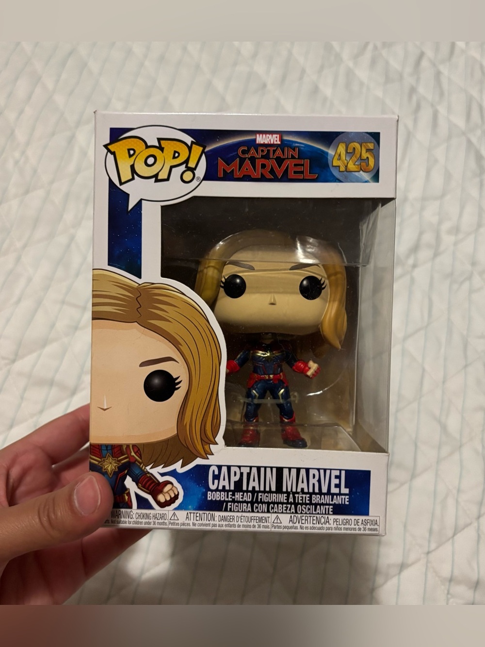 Funko Pop Captain Marvel 425 Bobble Head